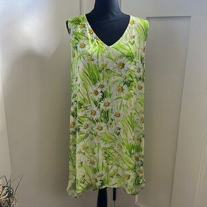 WAYF Floral High/Low Dress Size Large